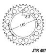 Rear Stock Sprocket<br> KLR650 All Years 249670 and 9260XX